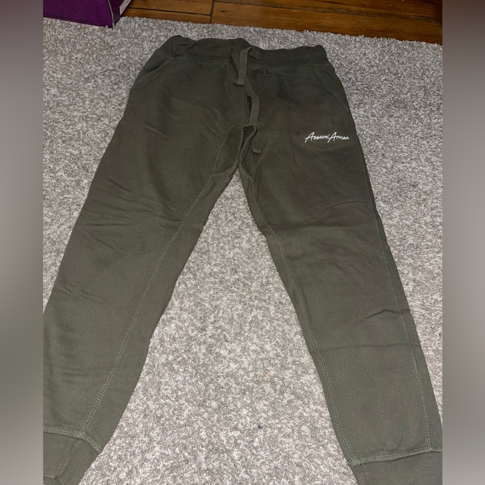 Olive Green Sweatpants
